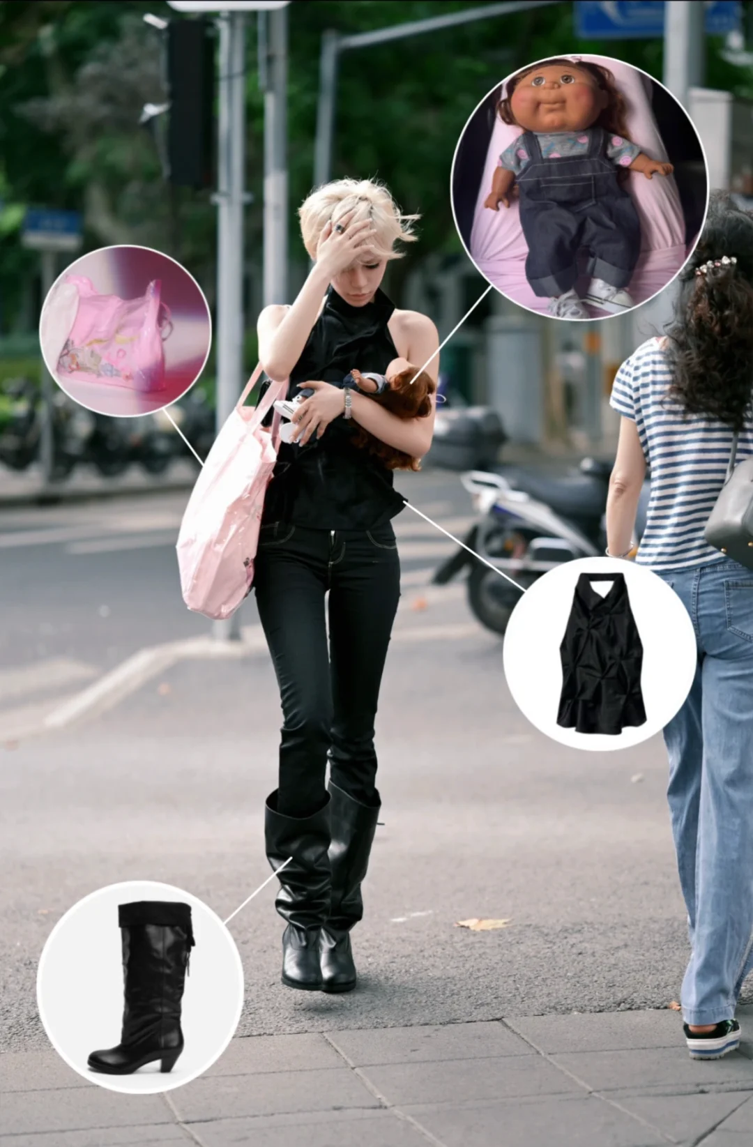 出门被问爆的靴子