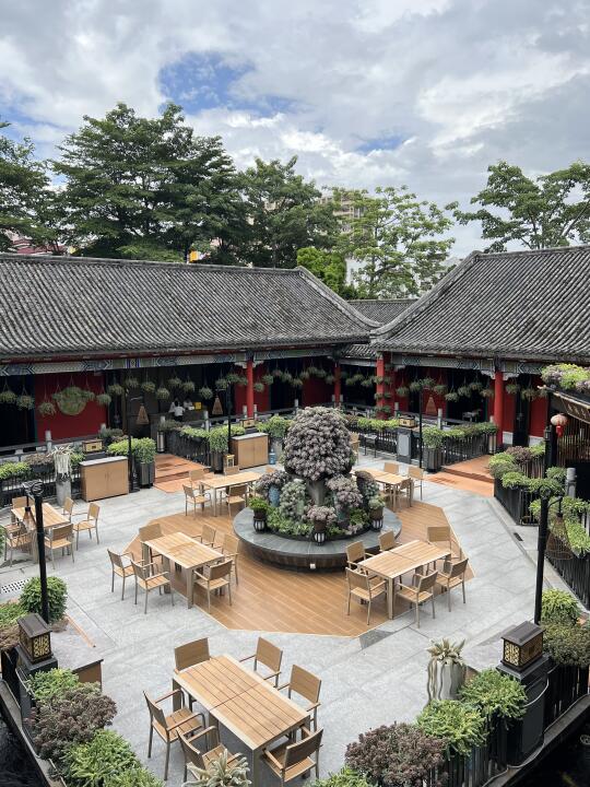 不是北京！！在深圳四合院吃烤鸭