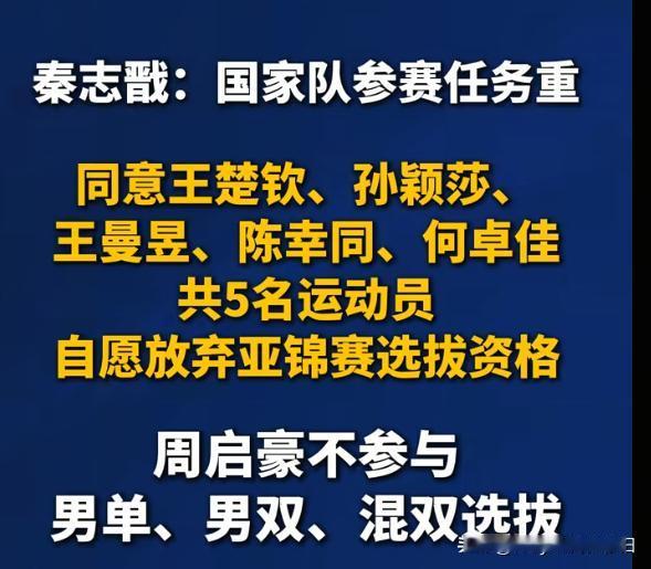 有没有懂门道的出来科普下？啥叫自愿放弃？就是说世界第一这次不打资格赛了？还是以机