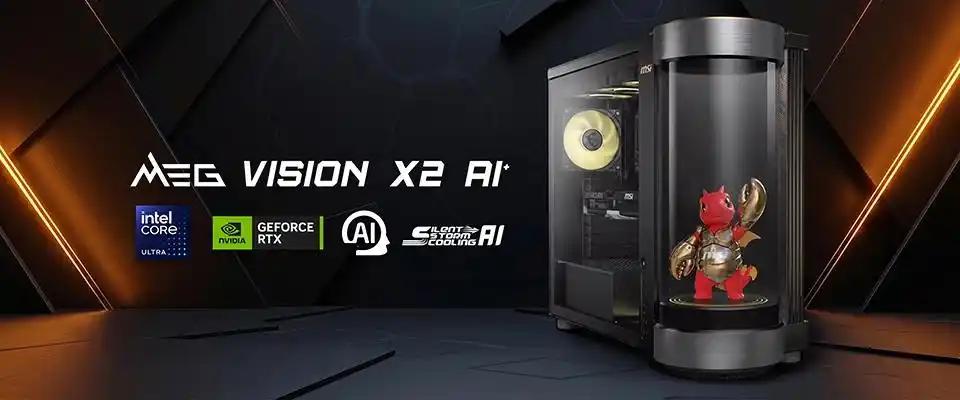 微星全球首款 AI 全息游戏主机发布，PC 正式进化成 AI 终端
今天硬件圈彻