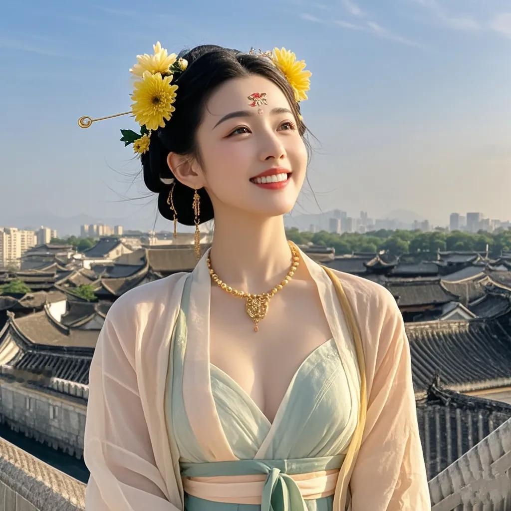 《江城子·周村古城》
 
齐地胜地韵悠扬。淦河水，映天光。千里周村，处处展新妆。