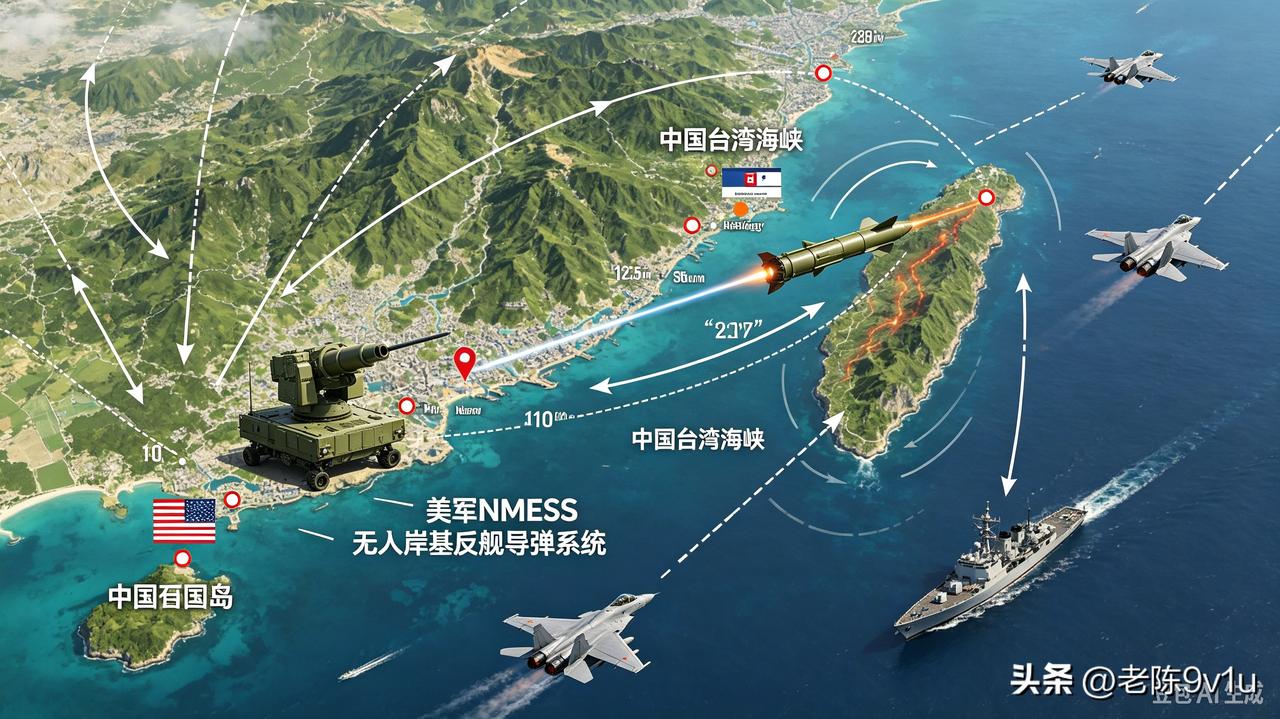 挺进与那国岛，核心就是把美日联军的前沿火力、侦察哨点推到离台湾仅约110公里的位