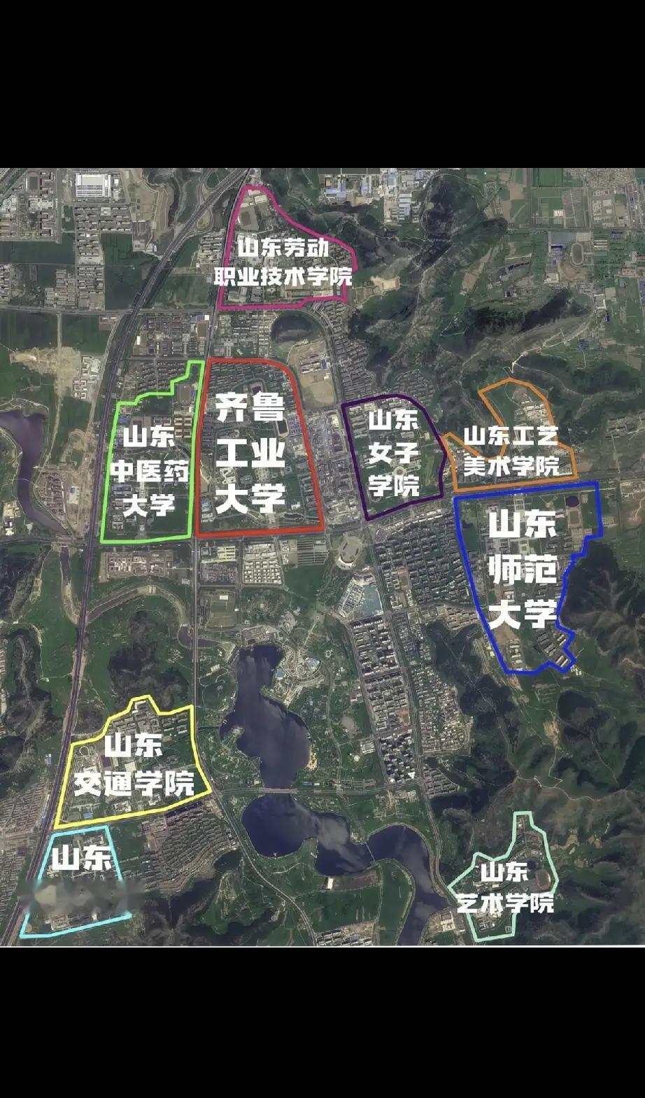 齐鲁工业大学规模大是真的，但它远离主城这个缺点也很明显。缺乏与城市中心的紧密联系