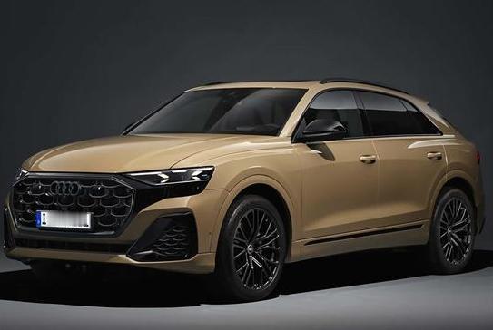 日前，新款奥迪Q8官图发布。外观方面，新车进行了重新设计，车头最大的变化在前格栅