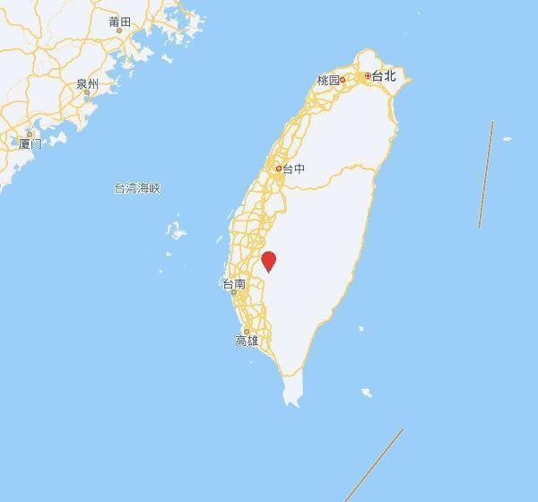 【台湾中央气象局】发布，2026-05-08 17:30:00 在  嘉義縣政府