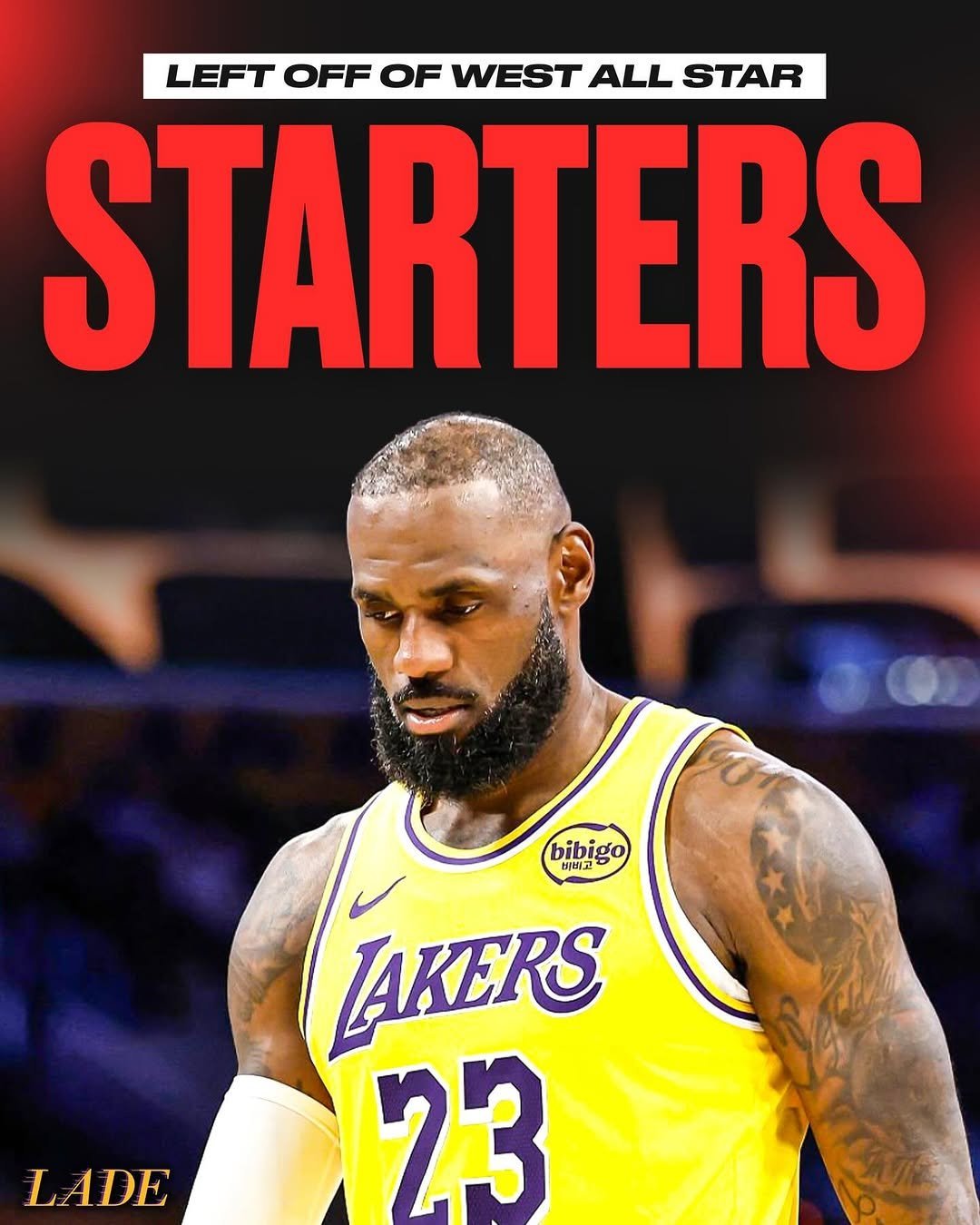 詹姆斯曾称入选全明星替补就会去湖人球员詹姆斯入选今年全明星替补阵容，此前当他落选