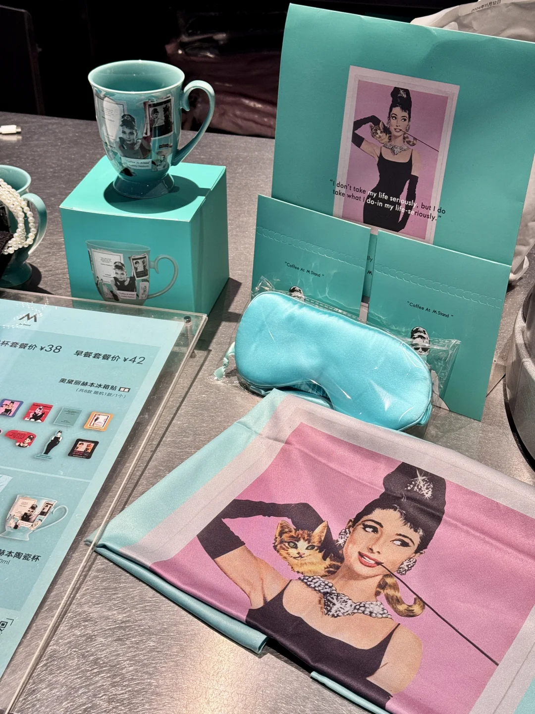 没想到在西安M Stand喝到了赫本私藏咖啡…