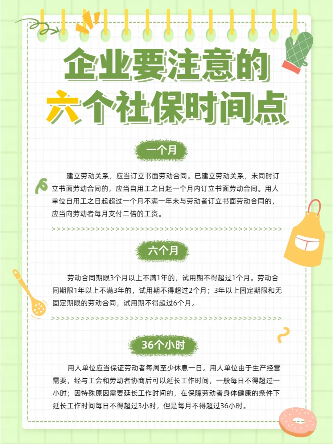 6个社保时间点！企业一定要记住了！