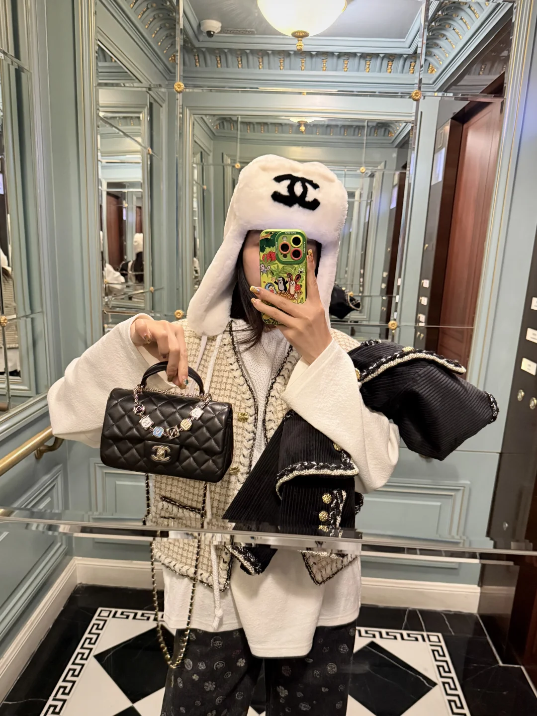 香奈儿的冬季穿搭要再见了 迎接春天