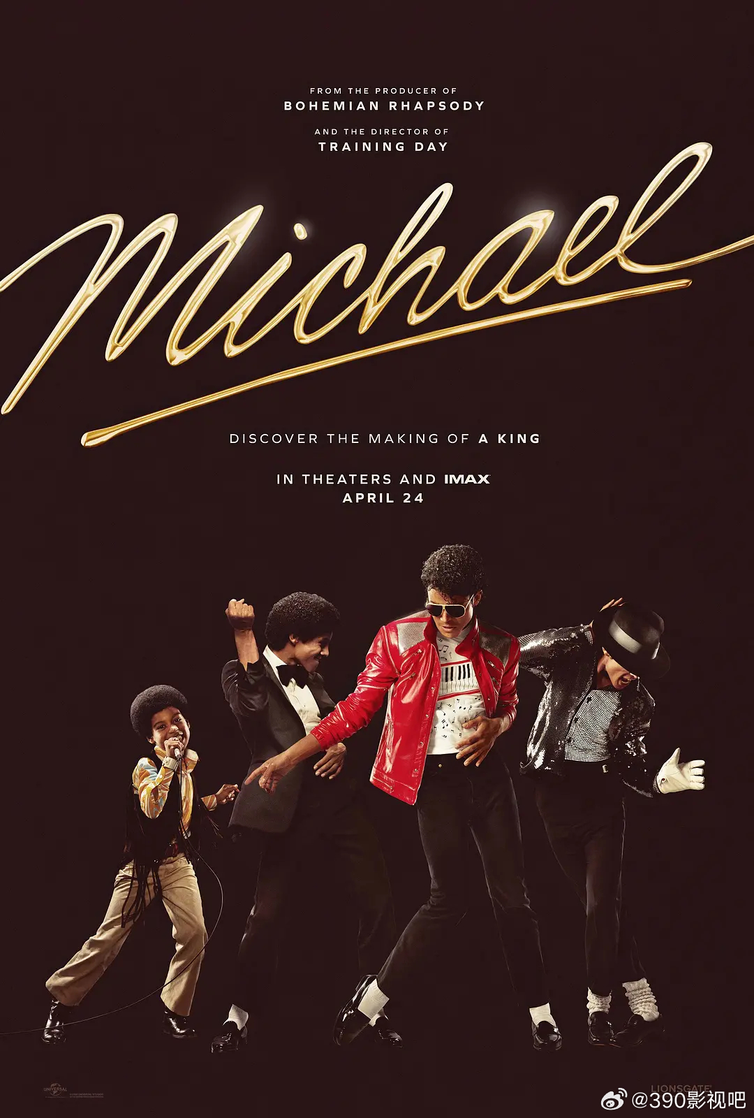 4K-BD2160P蓝光特效字幕版！迈克尔·杰克逊：巨星之路 Michael (
