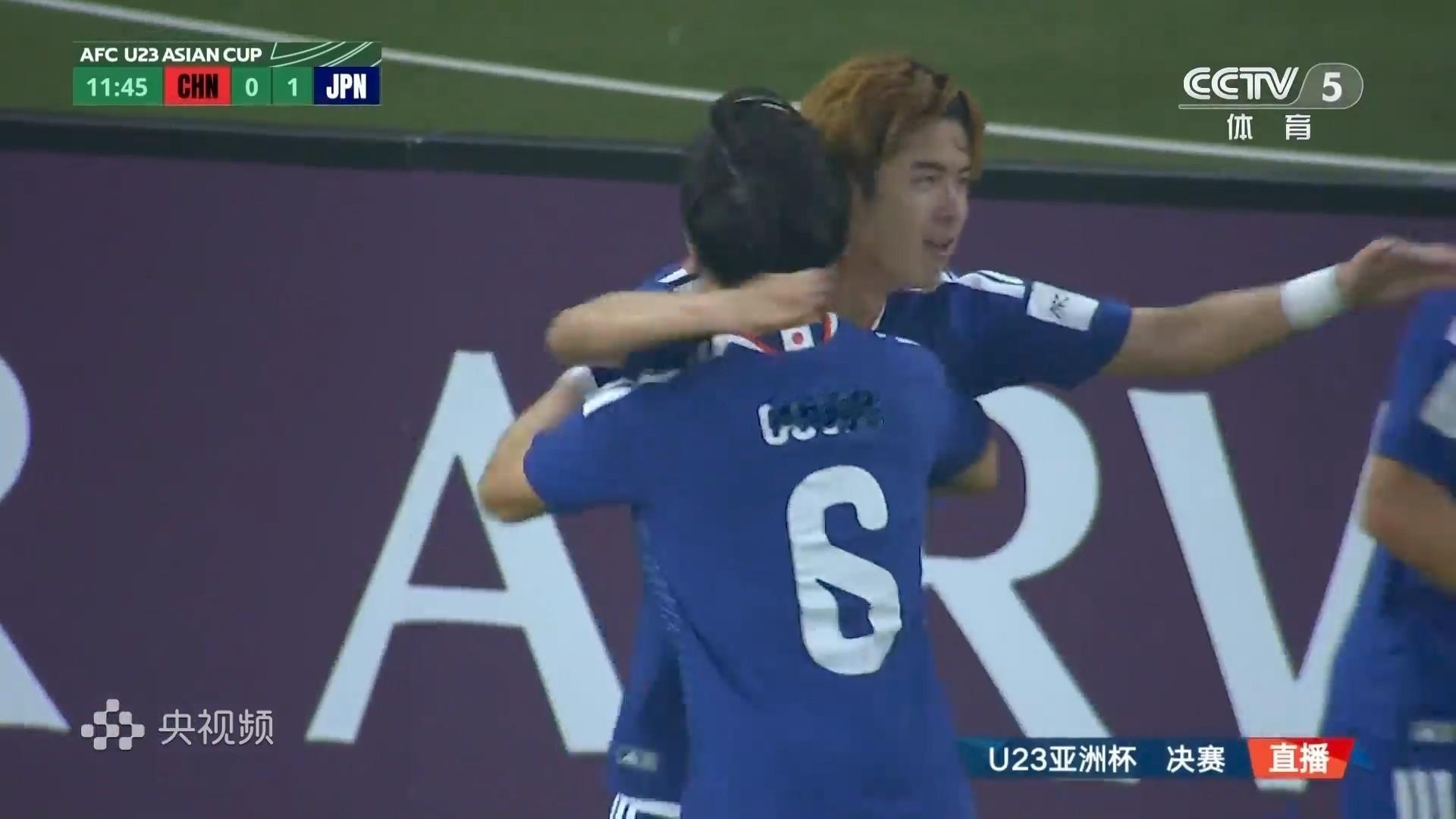 这么轻松就让日本进球了U23国足vs日本