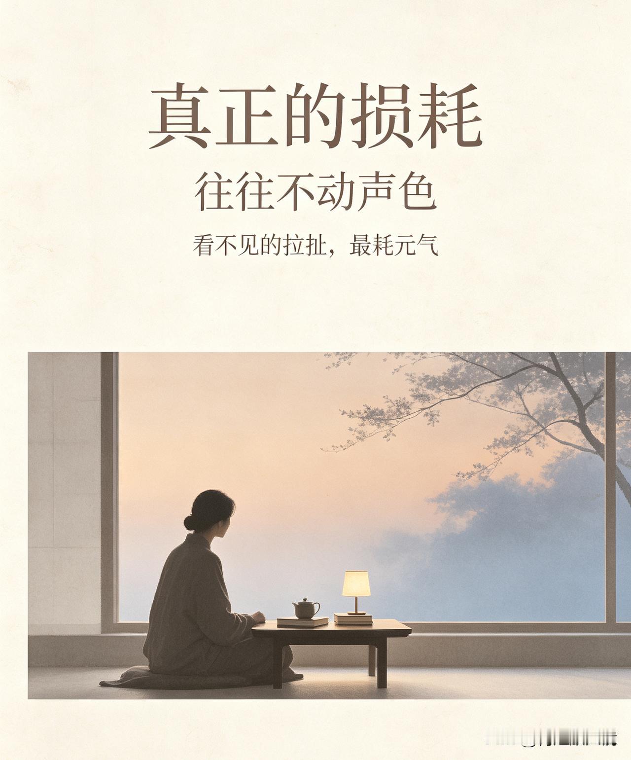 真正的损耗，往往不动声色
 
各位有缘人，世人大多以为，伤身来自暴怒与争执。
殊