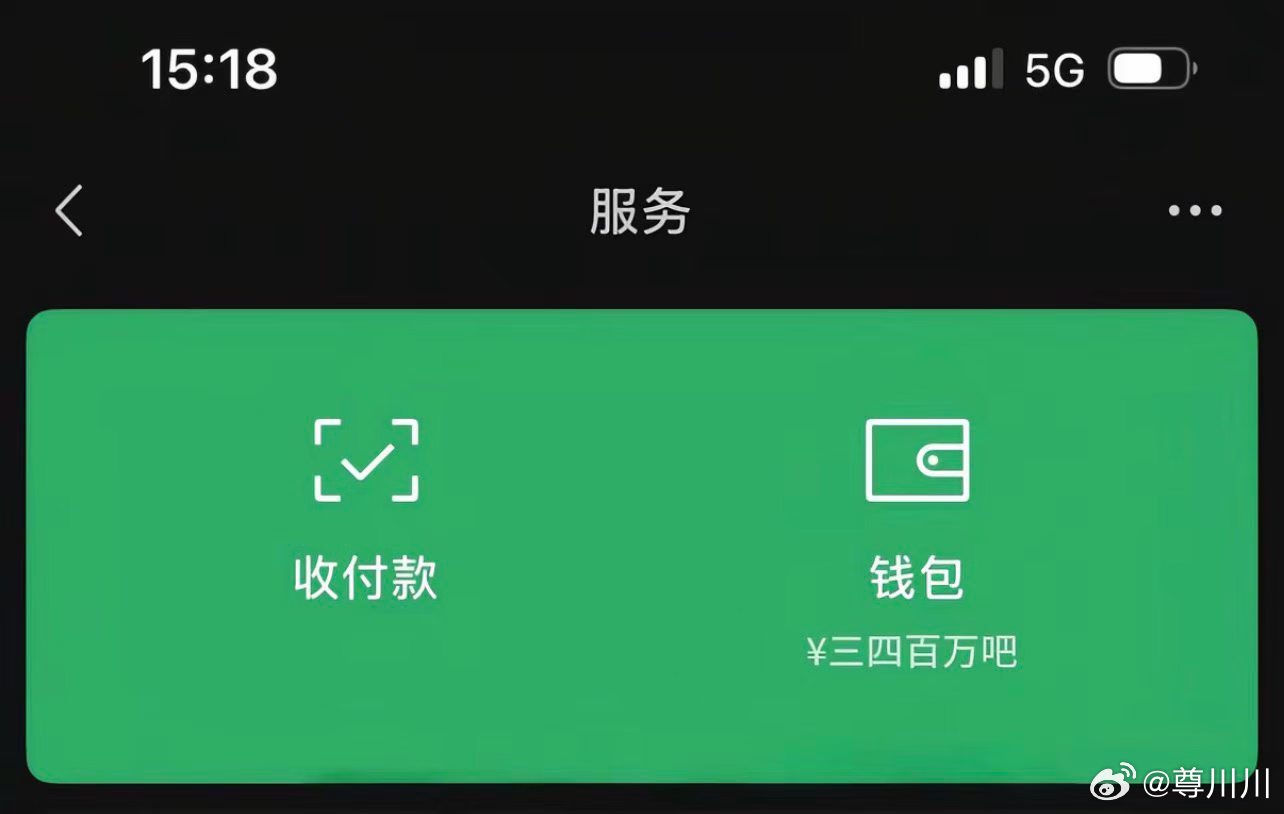 承认我有钱很难吗