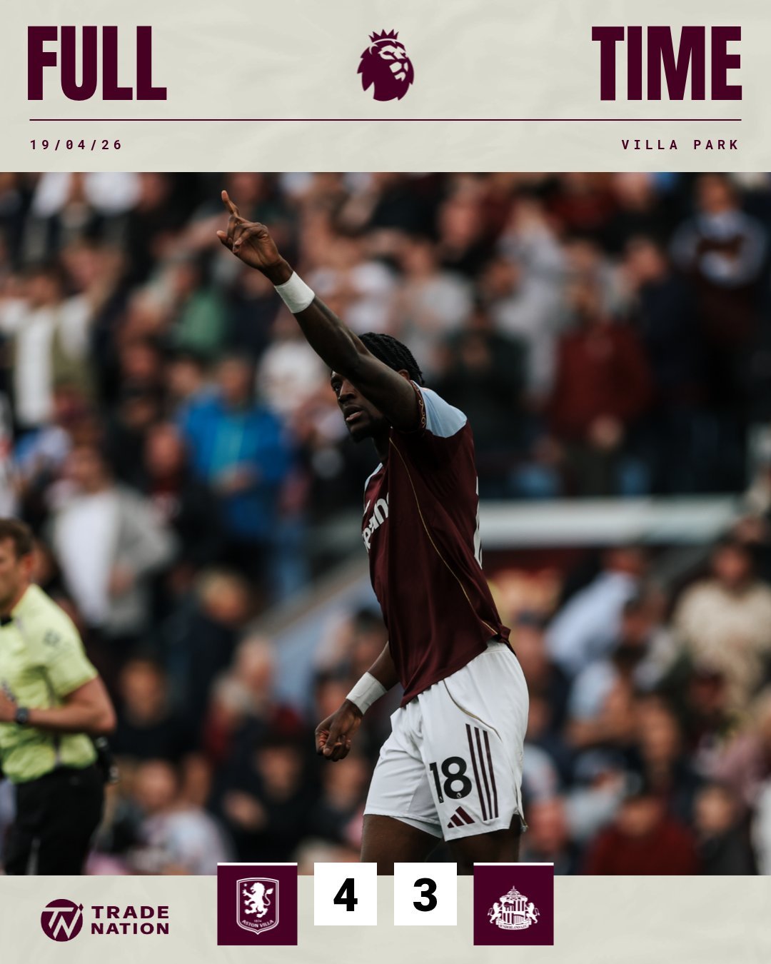 喜欢阿斯顿维拉，这支球队跟豪门没有什么关系，但是又是一支有着“匪徒”精神的球队。