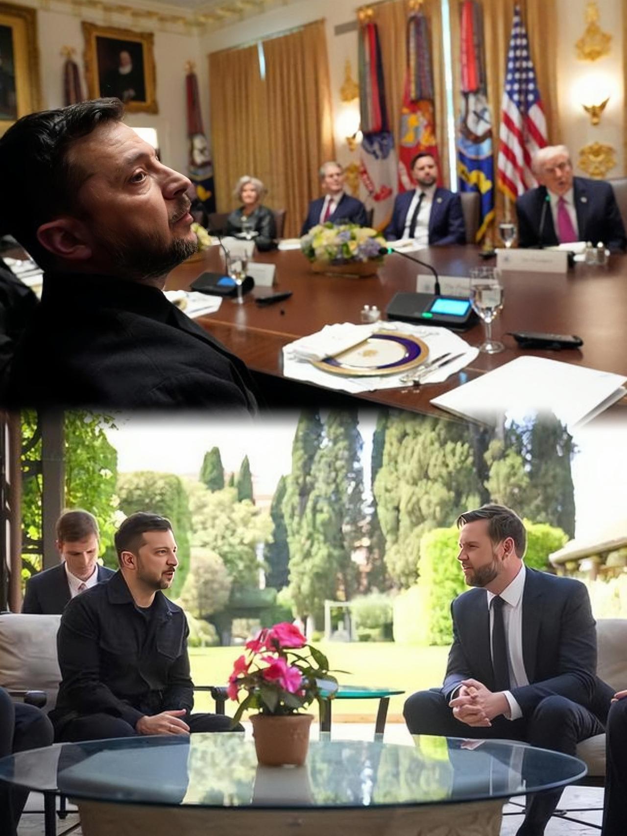 泽连斯基拒绝美国“28条和平方案”，在电视讲话中告诉乌克兰人民，他们面临两种选择