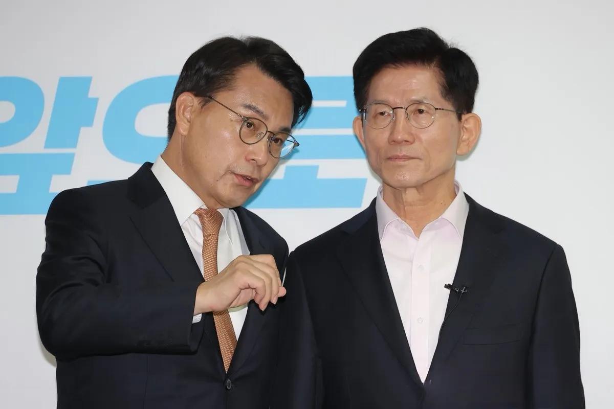 刚上位的金龙泰要求尹锡悦退党
“铁杆尹粉”尹相现不答应：
“请停止对总统党籍问题