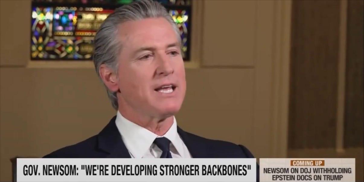 最近加州州长纽森批评特朗普 “节节败退”，还说美国人民因此遭了罪，这话不是空穴来