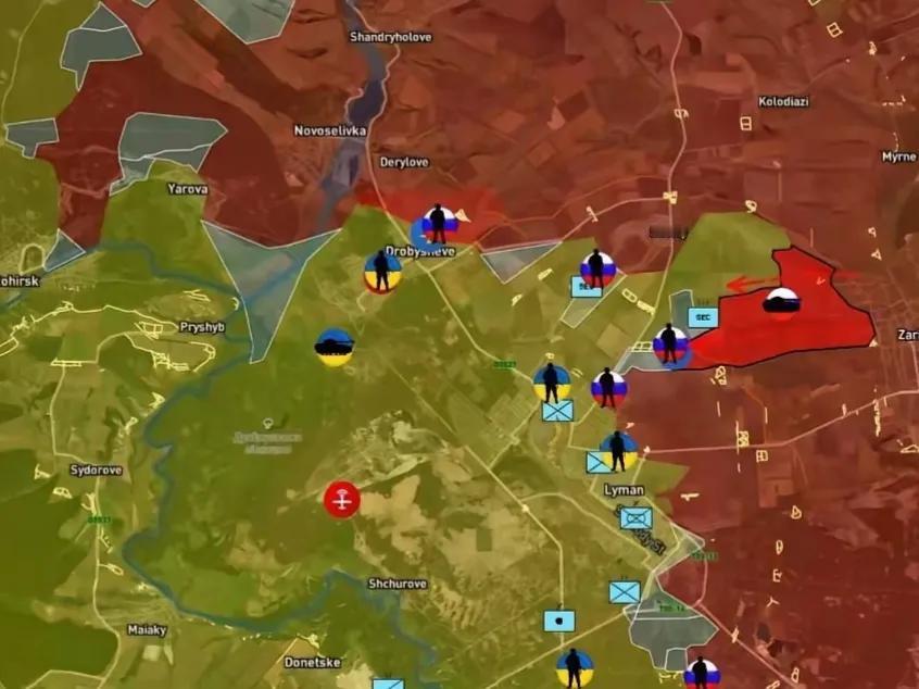 红利曼战局突变！俄军突进3公里撕开防线。
最近红利曼方向的战况有了新变化。根据前