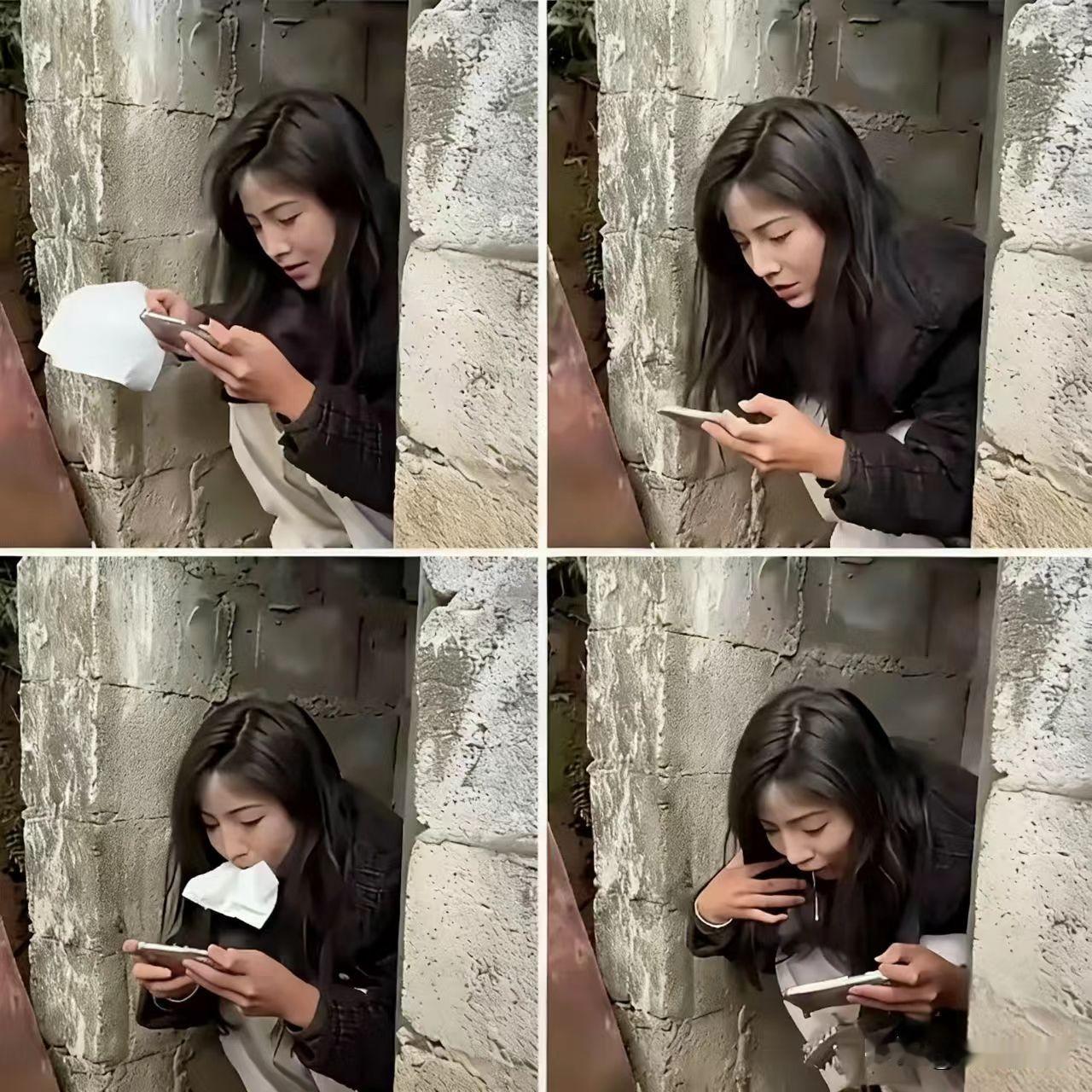 这就是上厕所玩手机的后果