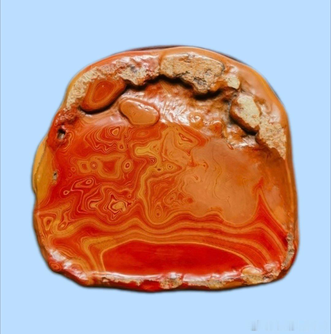 【精品展示】（二）砚台系列（5）：红丝砚❺～～周立波大师作品⑨。与师友们分享，一