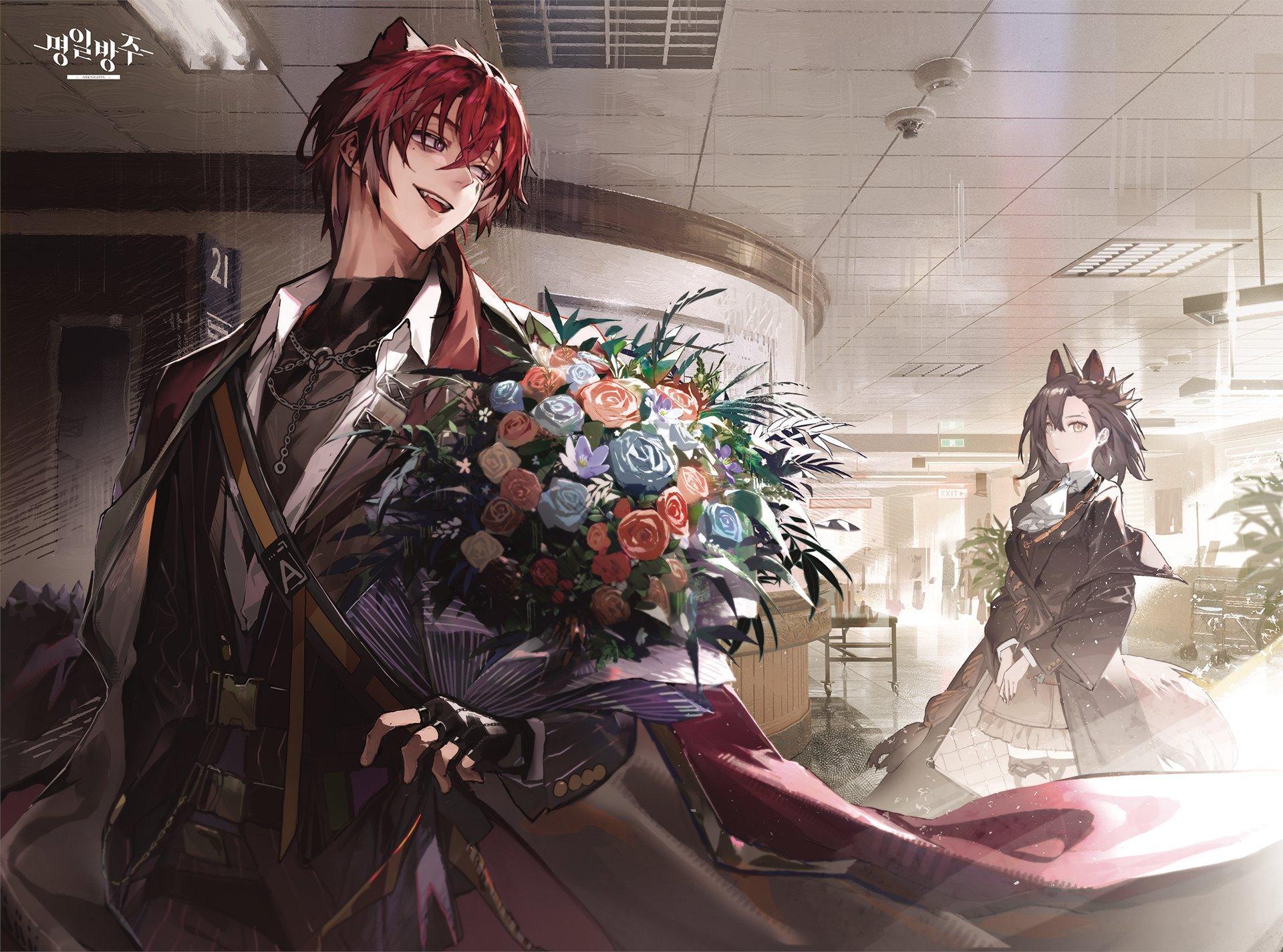 かわ老师 明日方舟 国际服6周年贺图