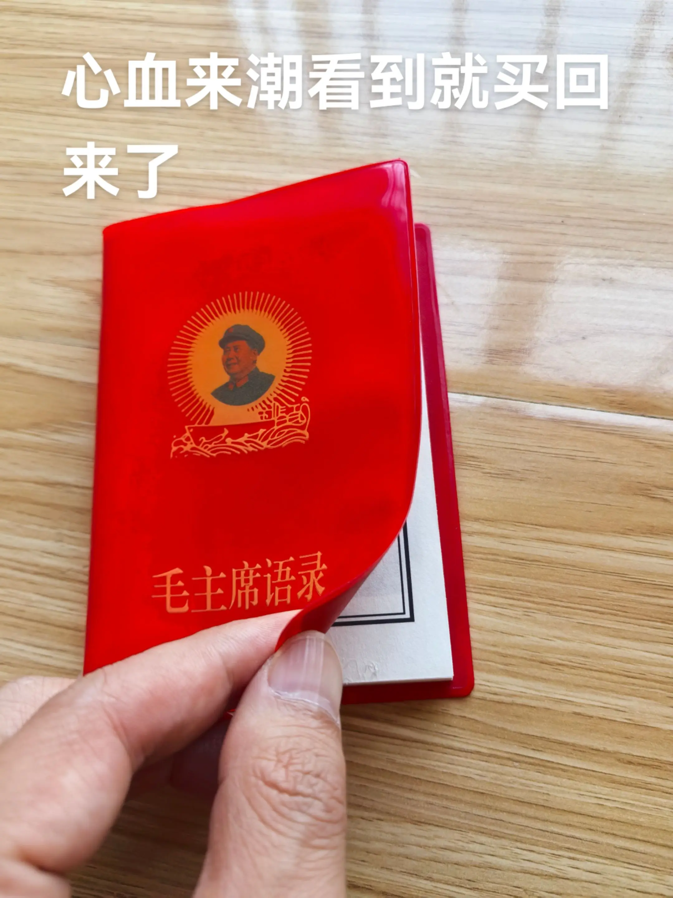 心血来潮买回来了这本红宝书