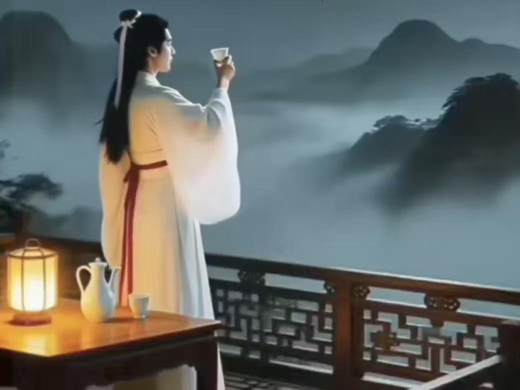 天净沙·酒
古来美酒相思，
痴狂醉里谁知。
侠胆文诗共此。
一杯心事，
月中独酌
