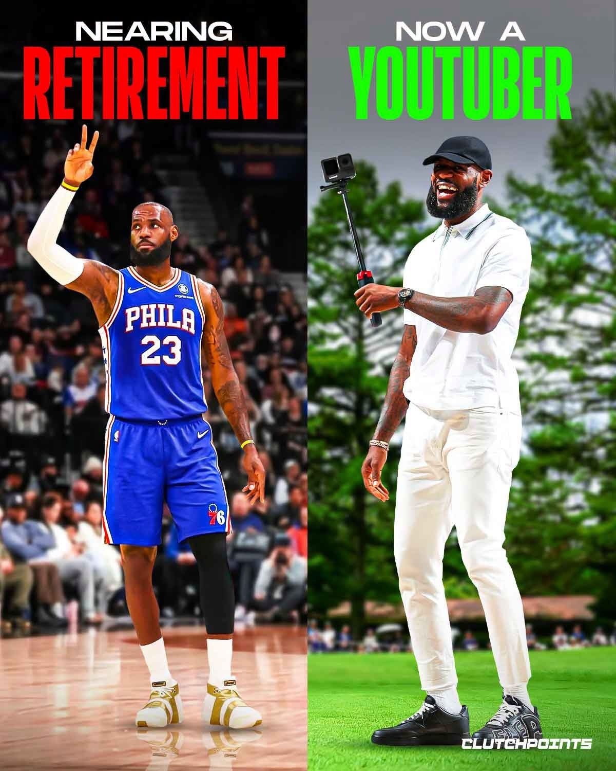 NBA 勒布朗的首个vlog就记录了他与2016年骑士队重聚的场景，这或许表明他