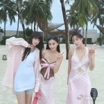 Angelababy马尔代夫游客照最近，Angelababy 在马尔代夫的游客照