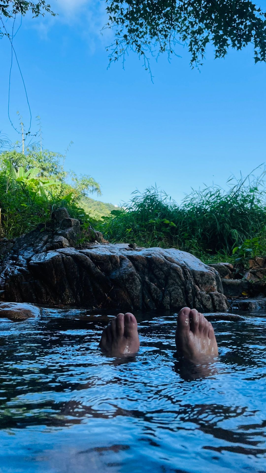 韶关稀有的世外桃源野温泉