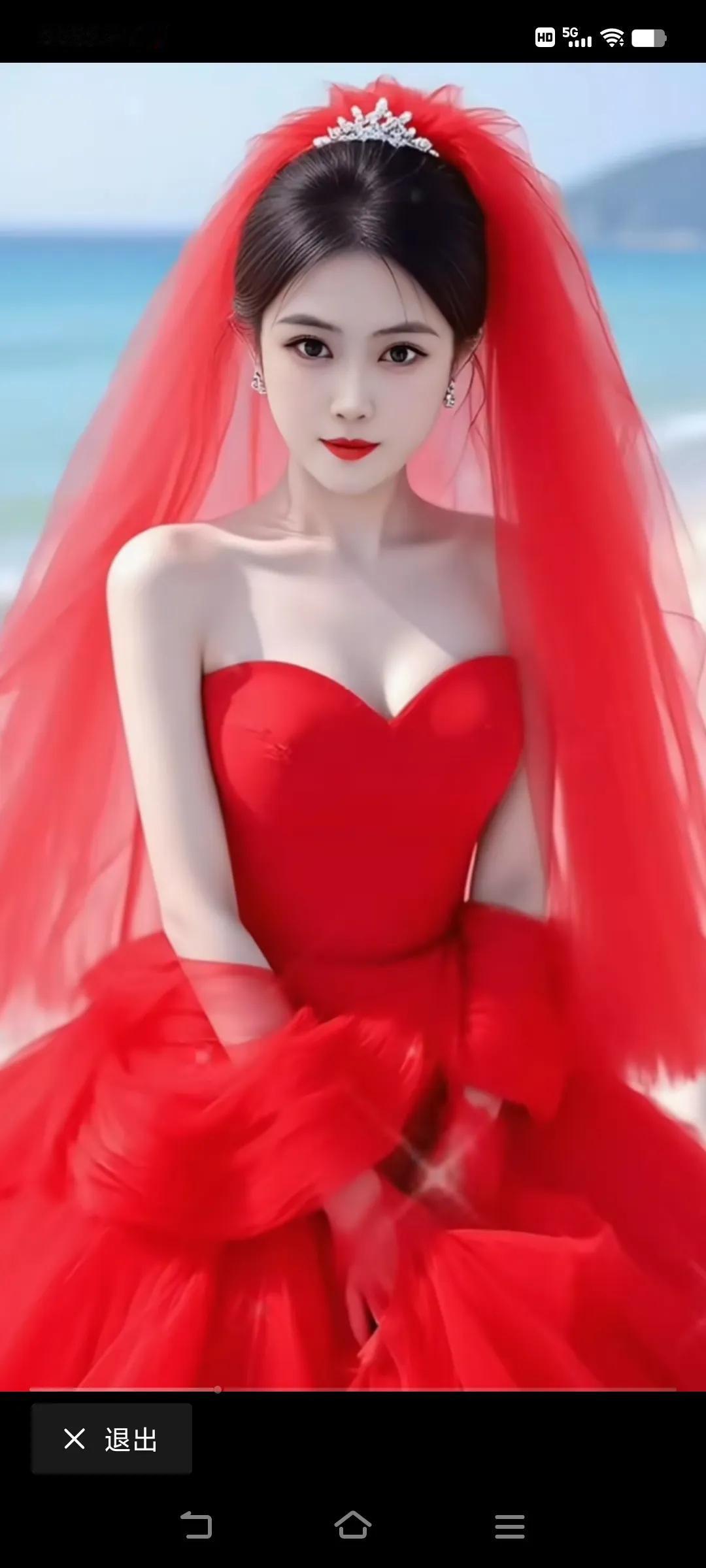 #什么样的美女能惊艳到你#谁家的新娘子…