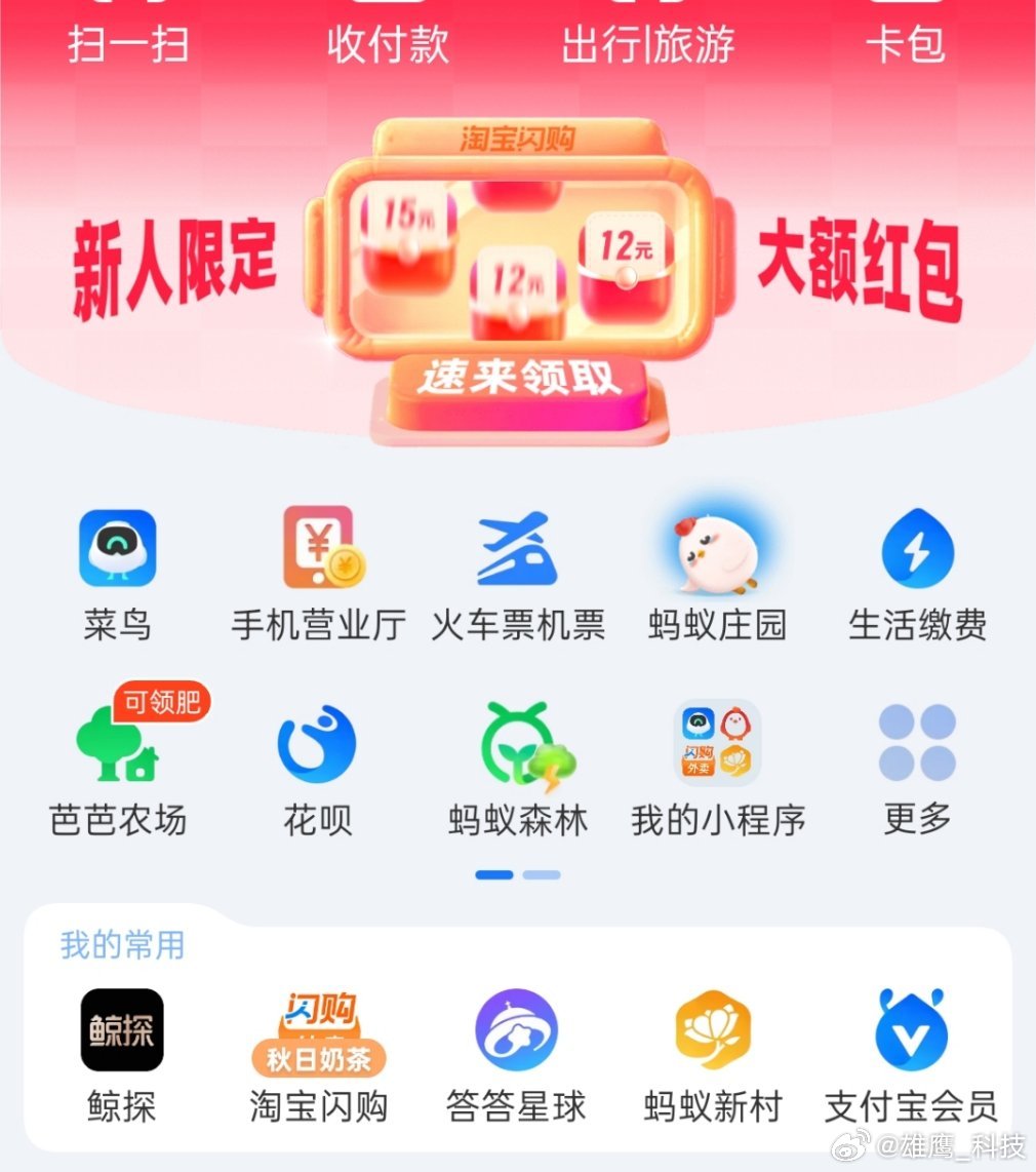 支付宝崩了看了一下，好好的。是不是天气太热支付交电费啊！ ​​​