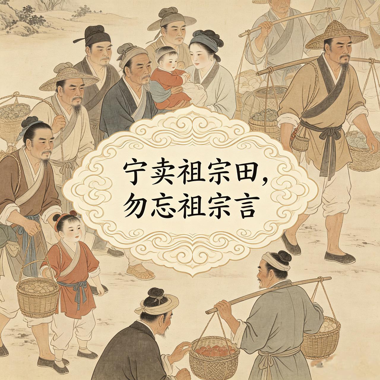 客家祖训中，有云:“宁卖祖宗田，勿忘祖宗言”。
从中，也可以看得出来，客家话之所