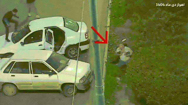 伊朗多地发生骚乱 伊朗阿瓦士，骚乱者打砸焚烧汽车，殴打司机。 