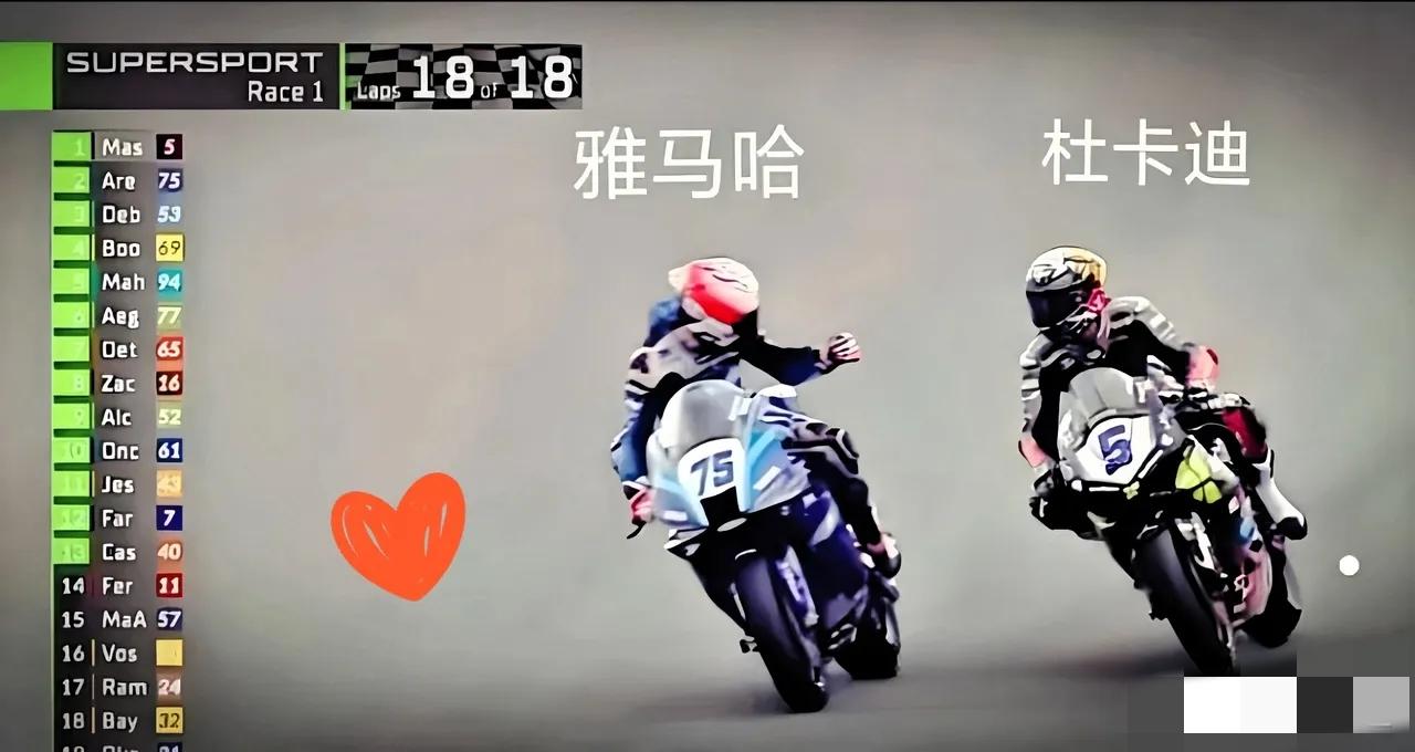 雅马哈车手的赛后采访，真是把人看麻了。

人家直接对着镜头摊牌：“我们有协议，先