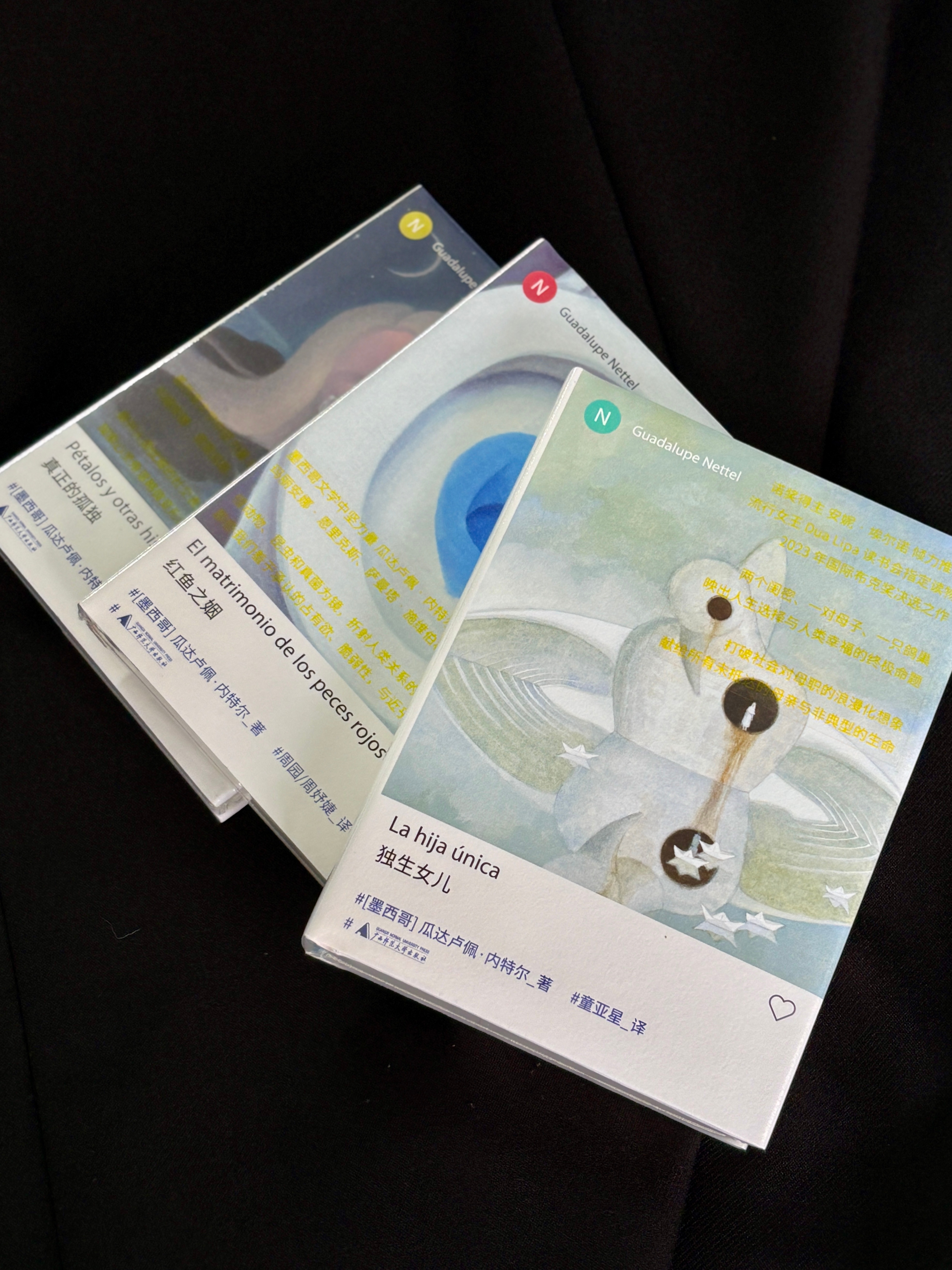 【转发赠书】瓜达卢佩·内特尔小说集3本新拉丁美洲文学领军人物瓜达卢佩·内特尔，简