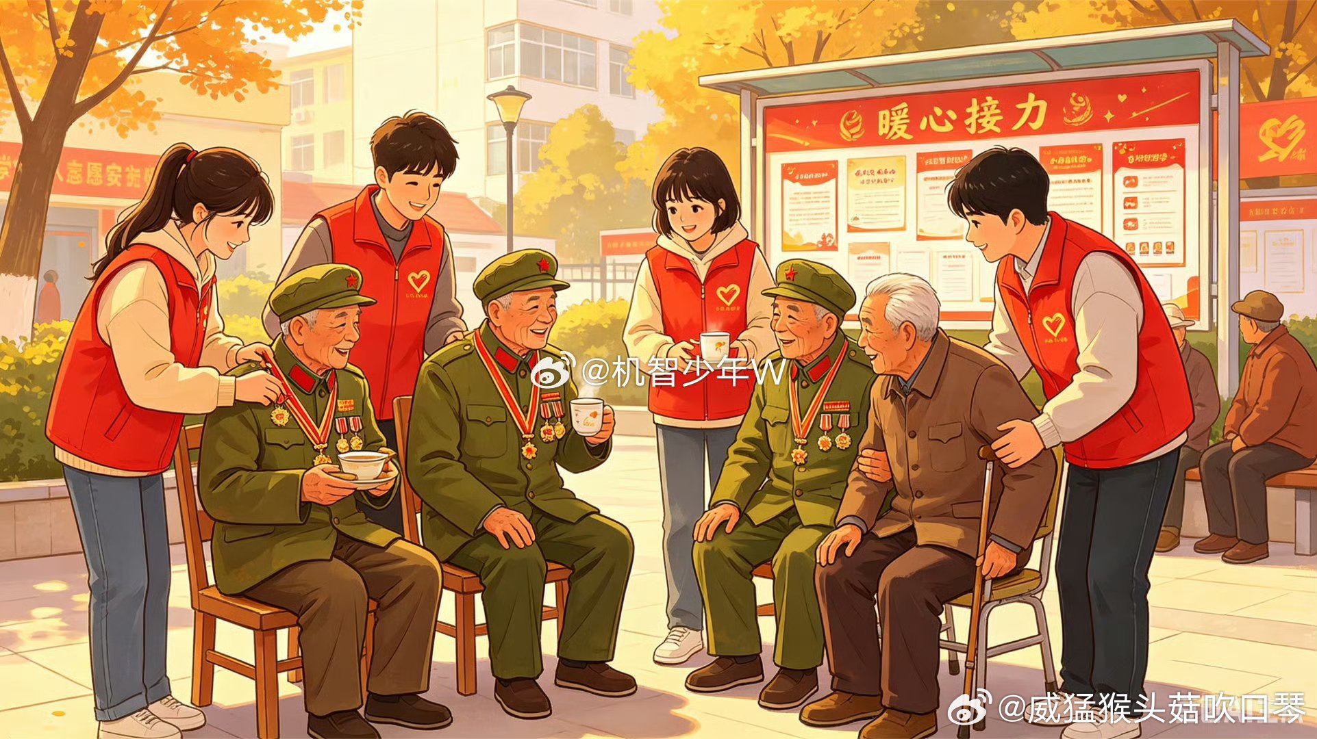 台州社区暖心接力让老兵战友情再续社区主动牵线搭桥，多方热心相助，帮助老兵寻觅昔日