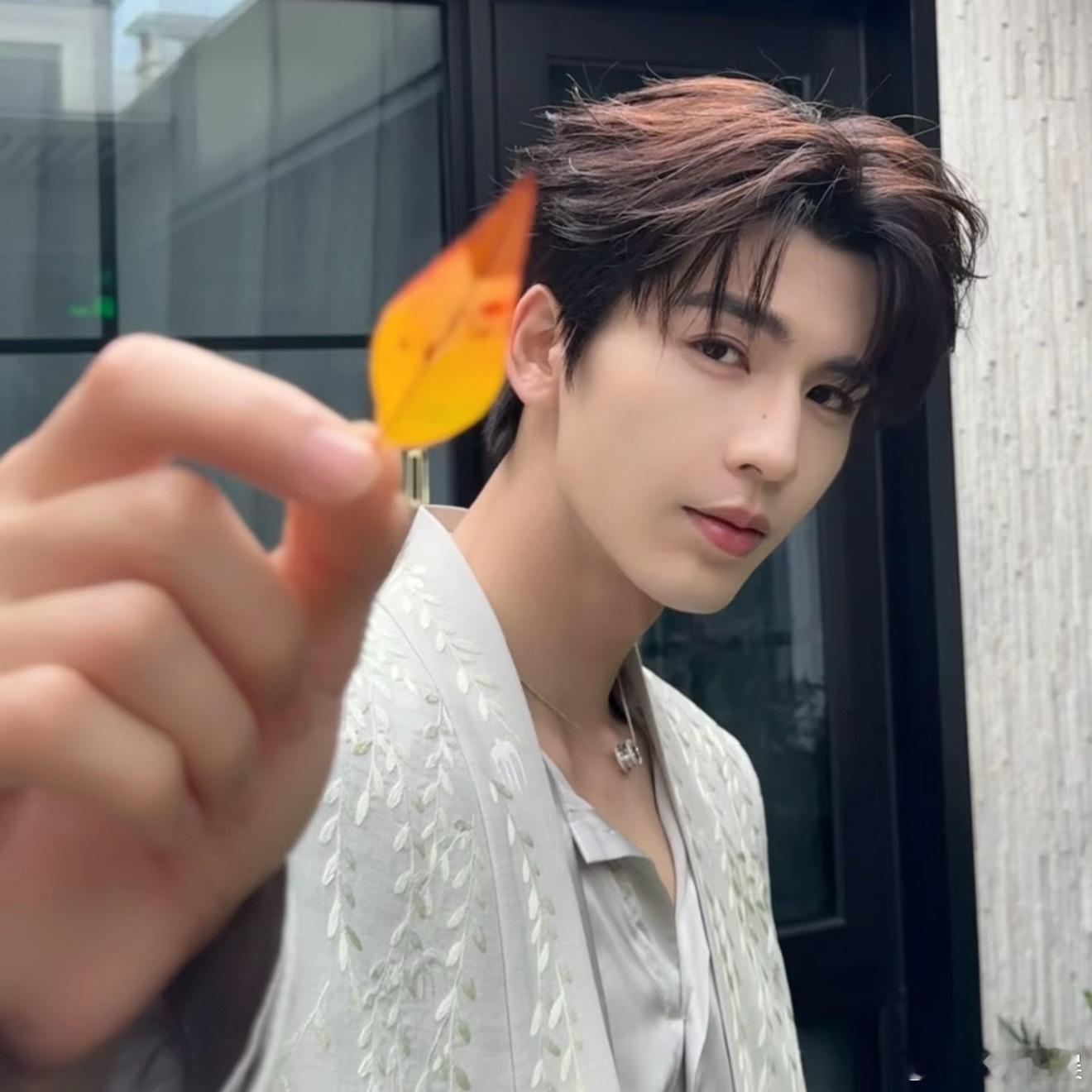 寻找能驾驭这套设计的艺人那必须是张凌赫大声的说就是张凌赫张凌赫