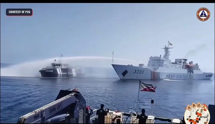 和平年代，谁是可爱的人，毫无疑问中国海警可以上榜。

2025年9月16日，菲律