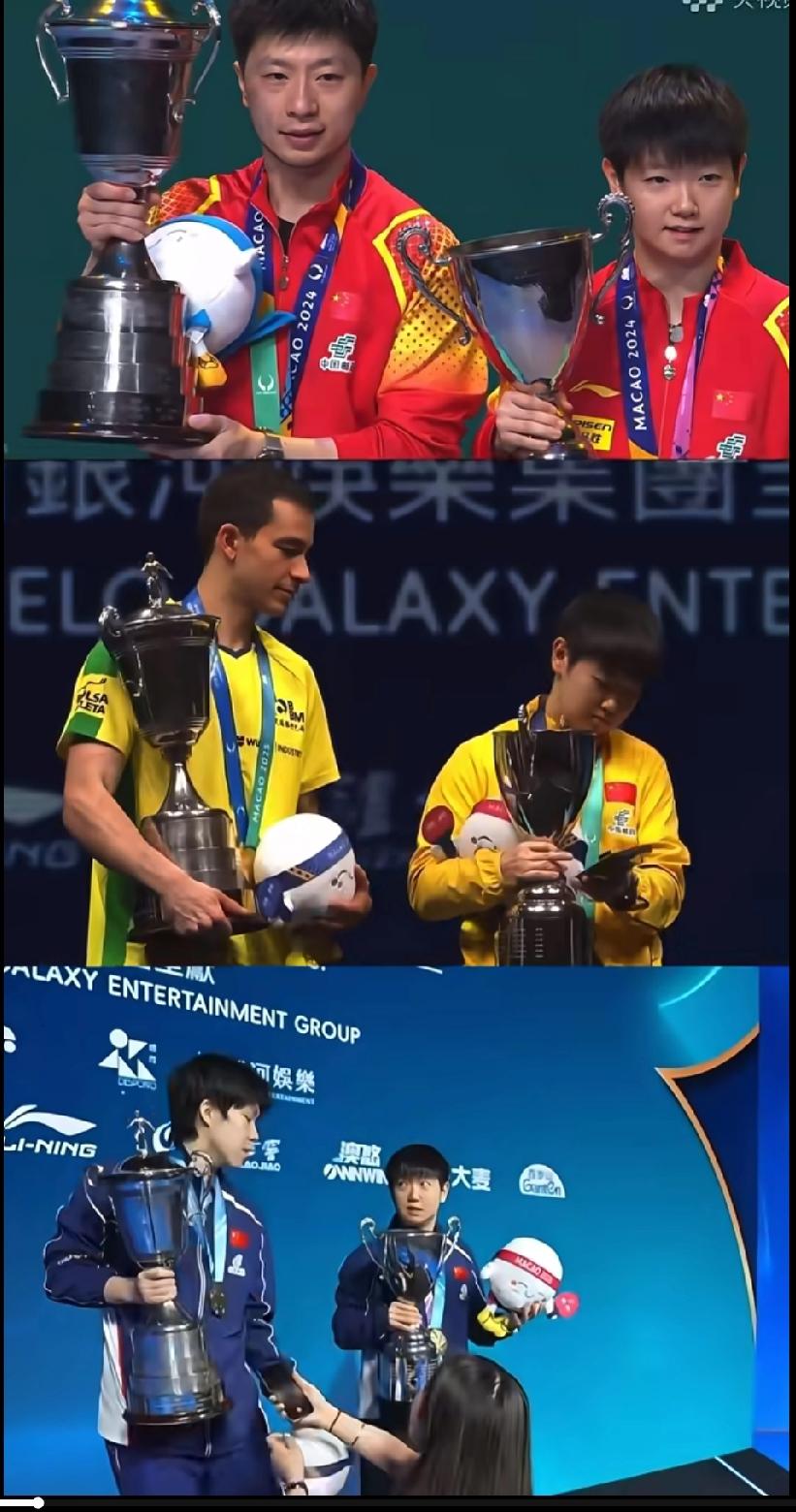 三年澳门站，这才是真正的圆满！
 
家人们，谁懂啊！看着这张WTT澳门冠军赛三年