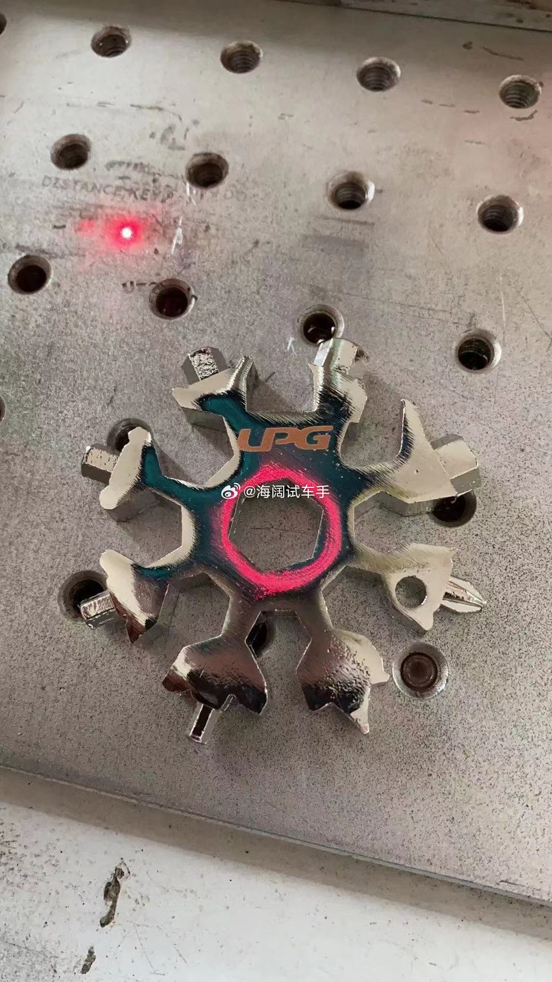 这是轮毂报废了？？？还是新式工具啊？？？ 海阔试车超话