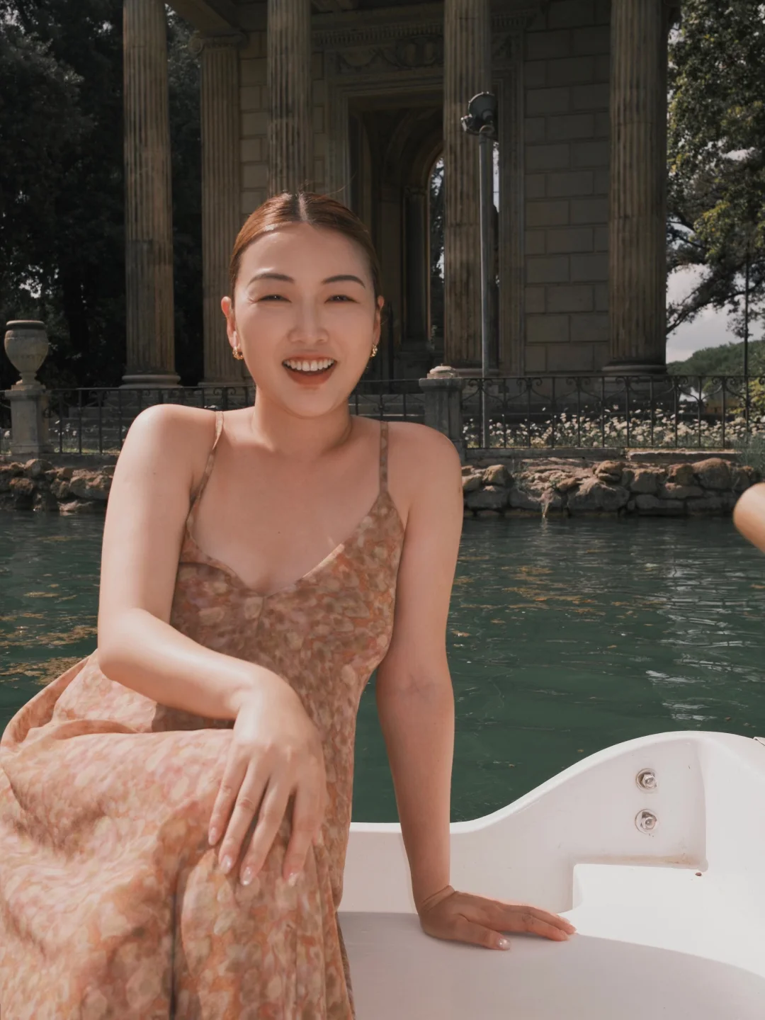 罗马假日🛶在油画里划船