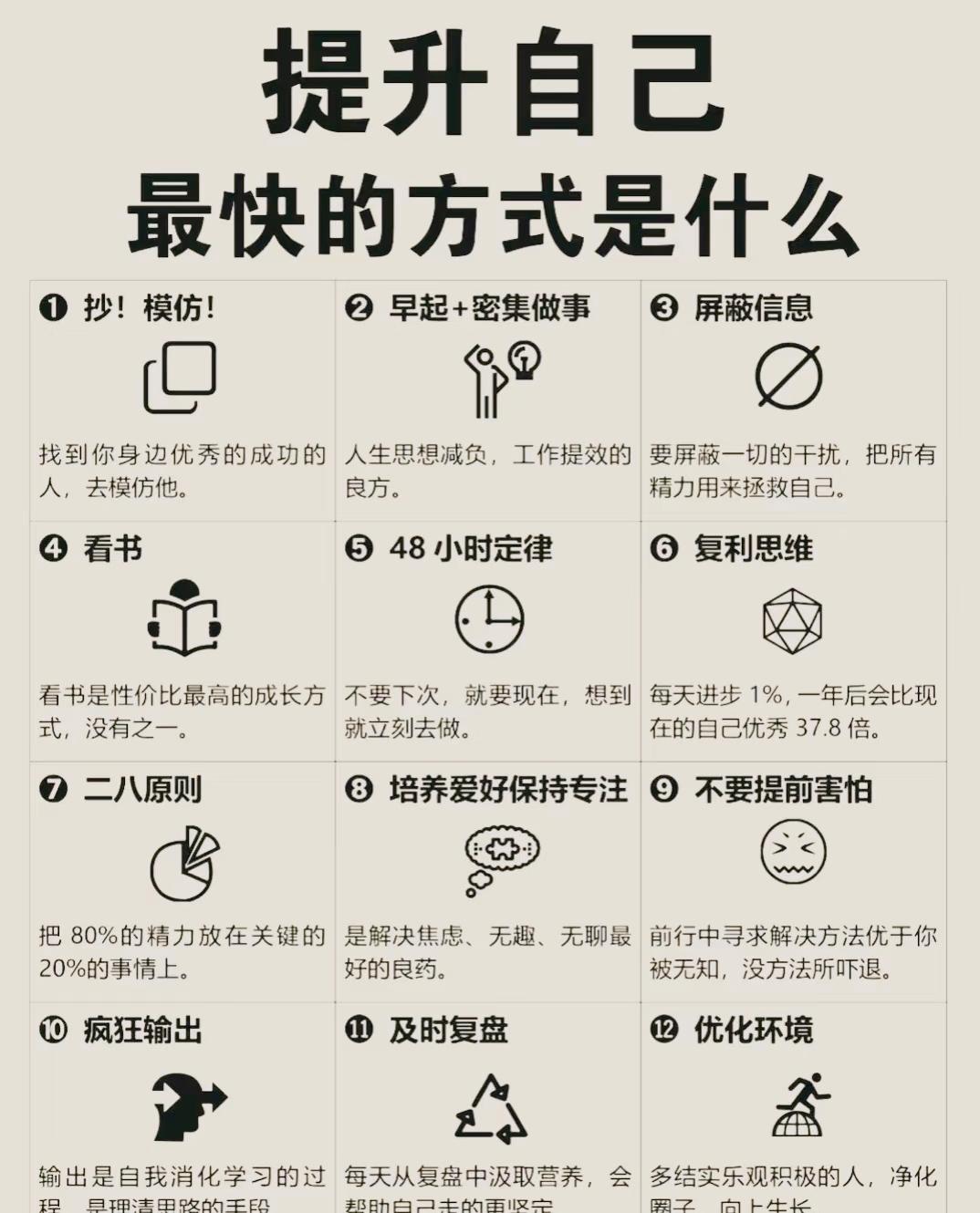 提升自己