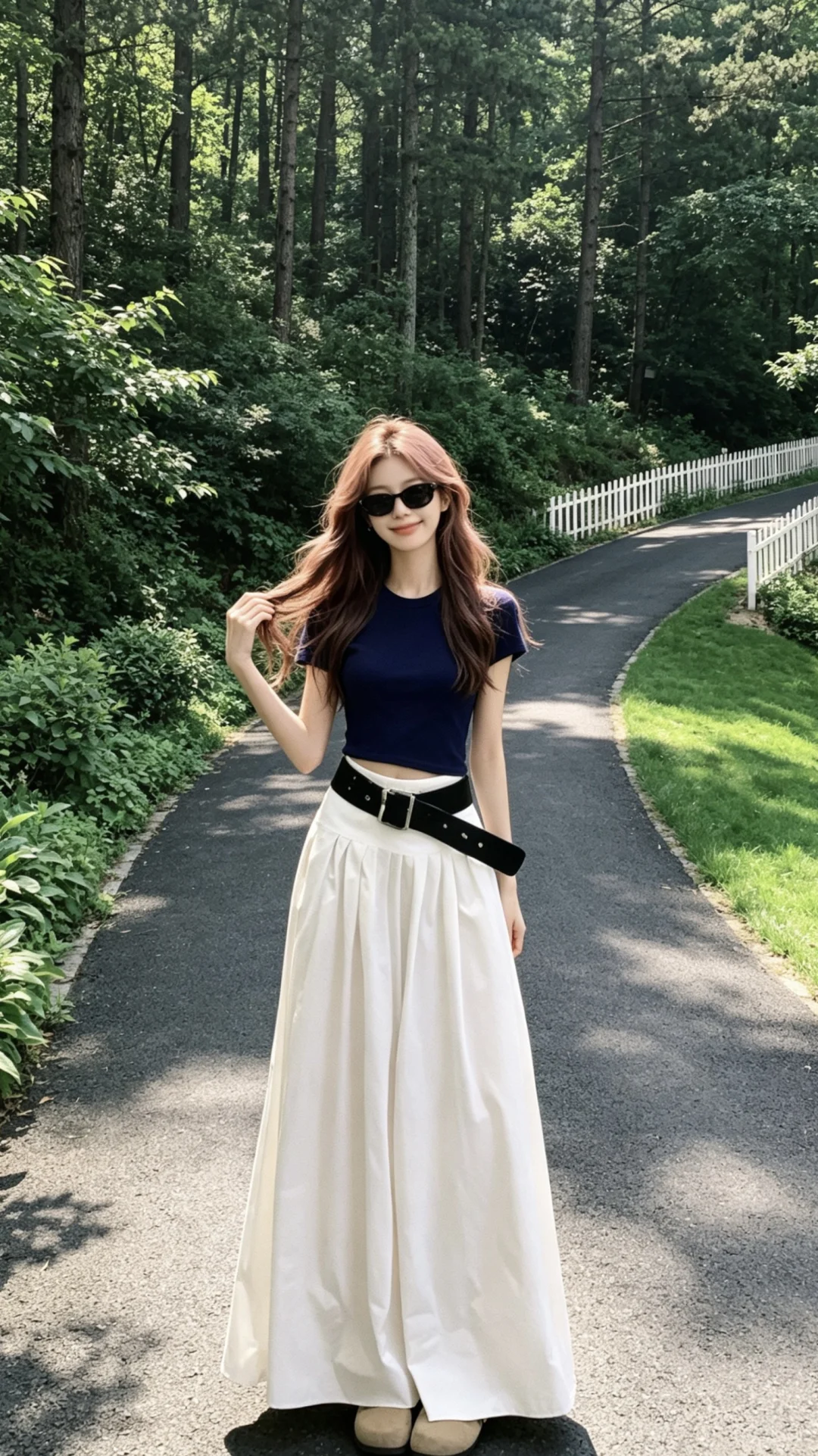 天啊！这条裙子好适合夏天啊～