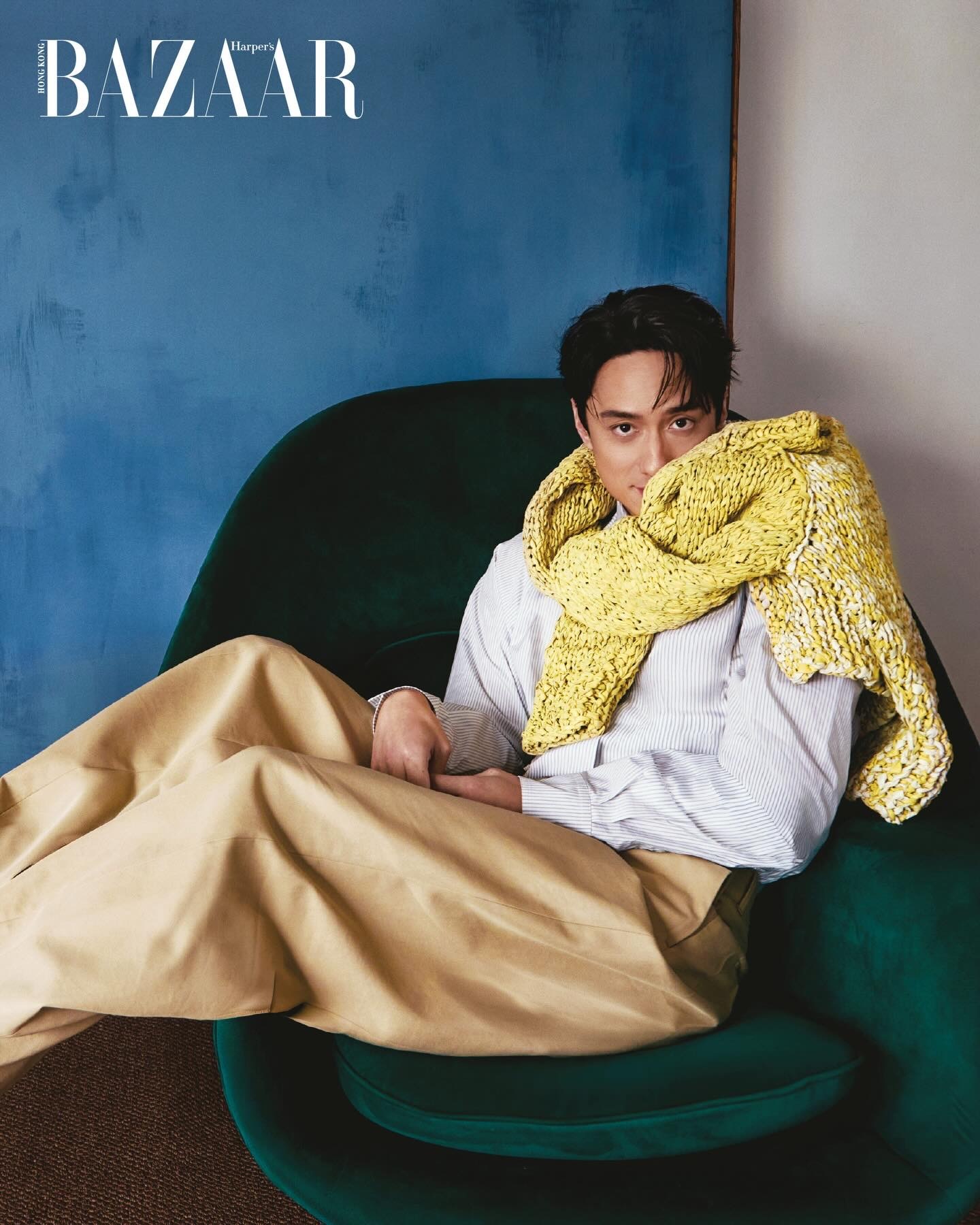 刘俊谦｜Harper’s BAZAAR HK 4月号封面 -婚姻是一段需要用一生