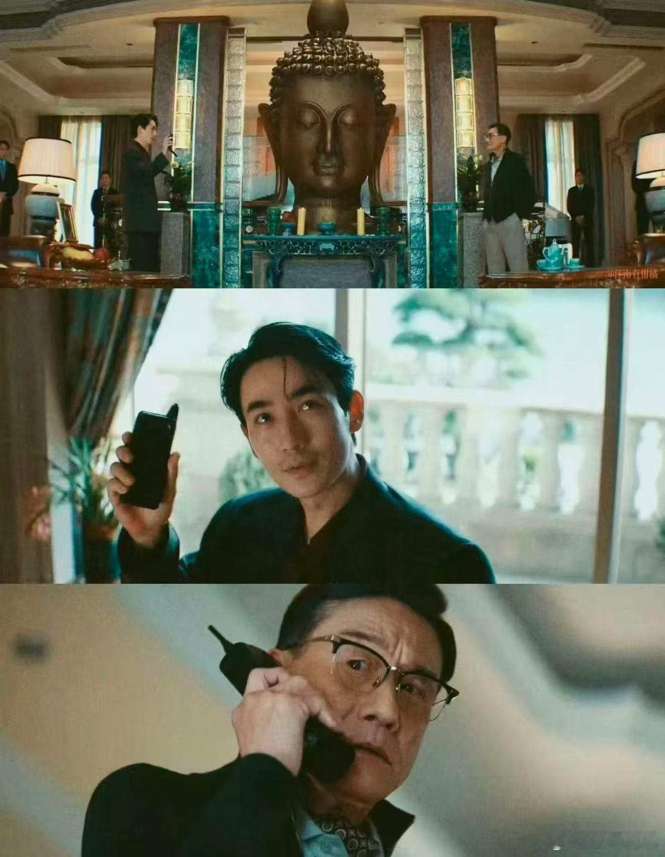 空枪 敲骨吸髓看完这段对手戏后劲十足，光鲜体面的富商外壳之下藏着无尽算计。万梓强