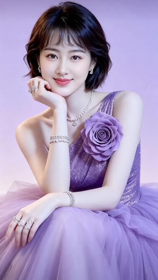 欣赏一组精致人像美图，气质温婉，色彩柔和。
手机换上这样的壁纸，每次点亮屏幕，都