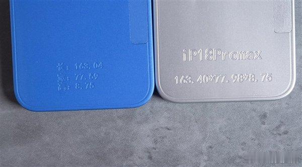 【iPhone18ProMax模型曝光iPhone18ProMax实测厚度8.7