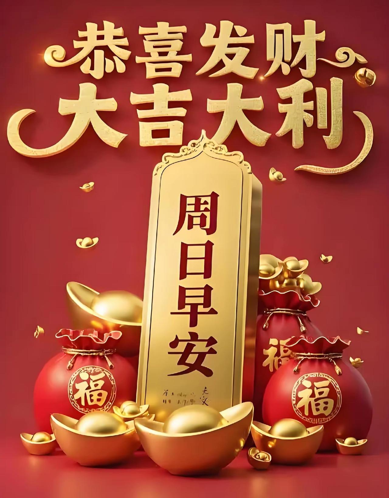 周日清晨，送上暖心早安祝福！感恩一路相伴的各位粉丝与友友，有幸相逢在方寸屏幕间，