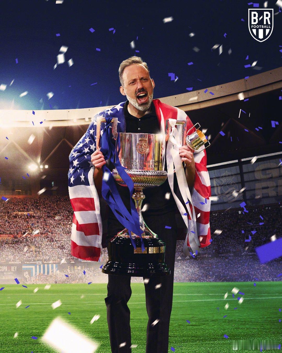 【历史第一人】皇家社会夺国王杯冠军 ，马塔拉佐（Pellegrino Matar